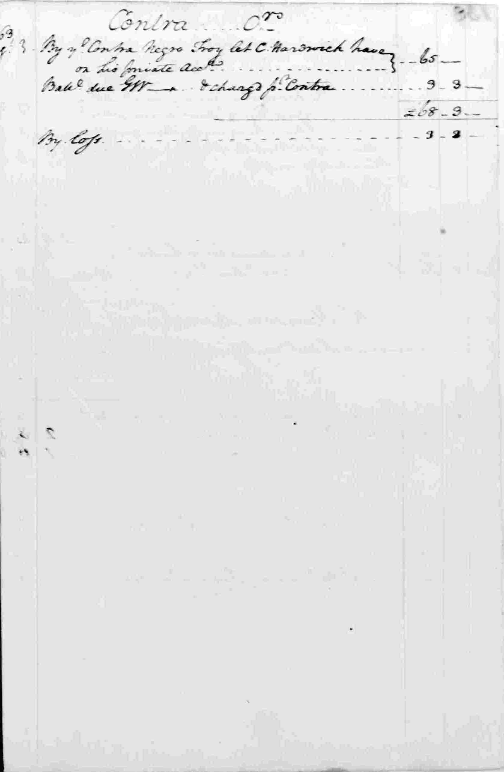 Ledger A, folio 138, right side