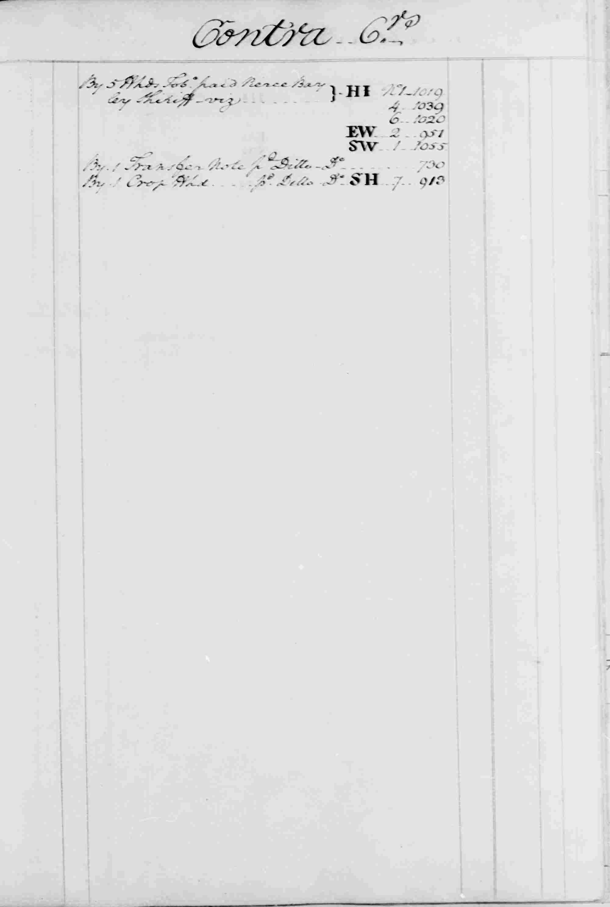Ledger B, folio 52, right side 