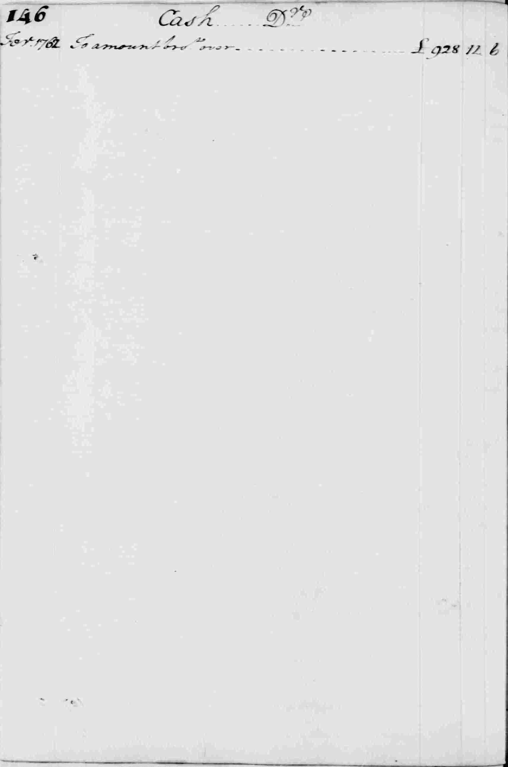 Ledger A, folio 146, left side