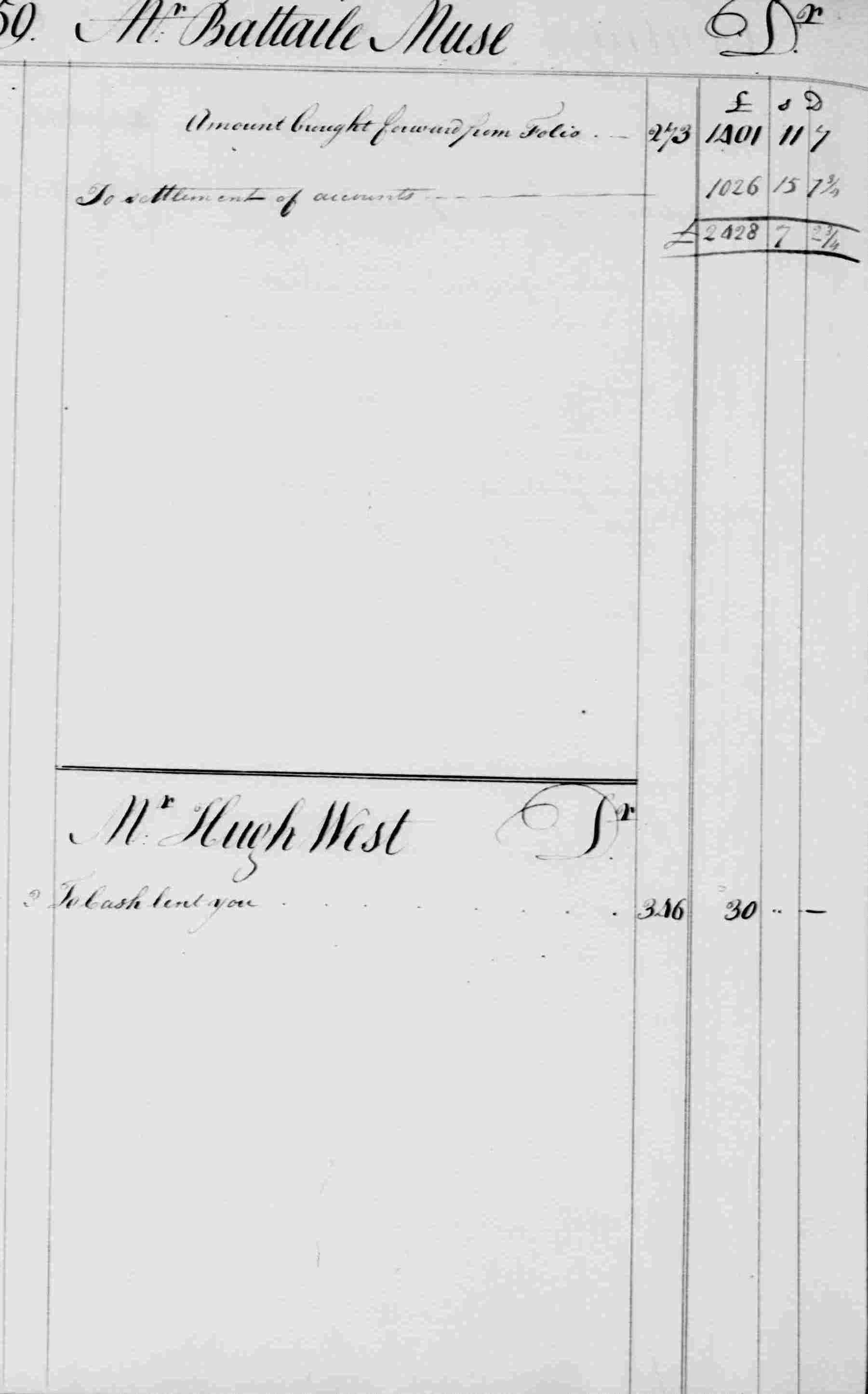 Ledger B, folio 359, left side