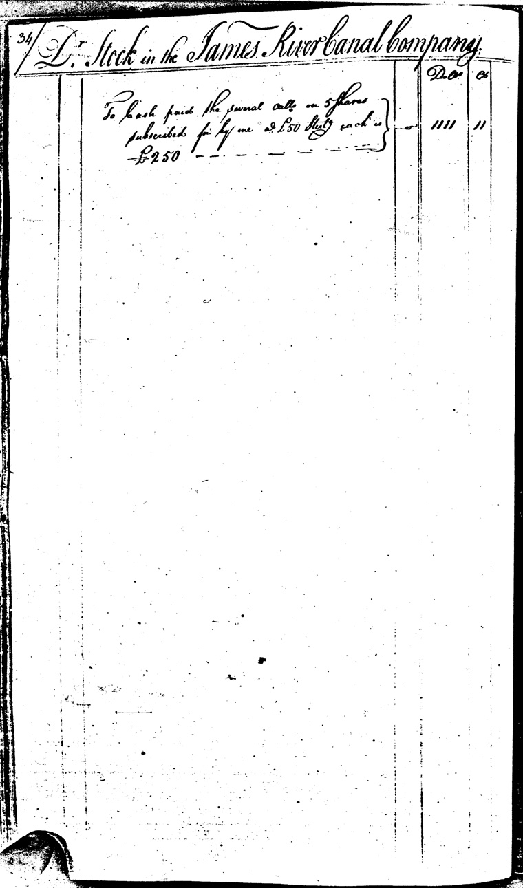 Ledger C, folio 34, left side